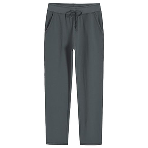 Men's Maroon Cargo Sweatpants Elastic Waist Drawstring Casual Joggers With Side Pockets Midweight Knitted Autumn Wear - Product Image 6