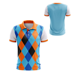 Camisetas Polo de Manga Corta para Hombre, con Logotipo Personalizado del Fabricante, Cuello Polo de Poliéster, Ropa OEM, Camisetas Deportivas - Product Image 5