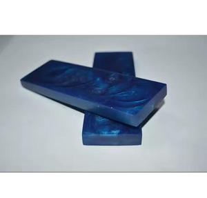 Handmade Waterproof Fashion Resin Mold with Blue Marbled Irregular Shape Artistic Design for Home Decor & Collectibles - Product Image 2