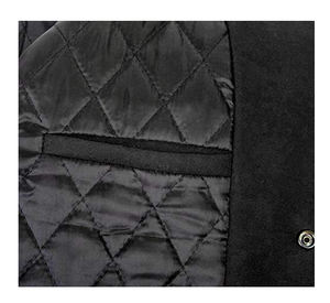 Chaqueta de Satén Personalizada para Hombre, con Parches Bordados, Diseño Urbano, Estilo Universitario/Béisbol - Product Image 3