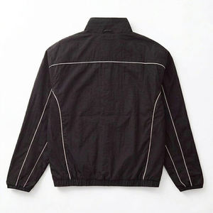 Most Selling Custom Logo Black White Lining Men's Nylon <b>Wind</b> <b>Breaker</b> Trousers Sets Breathable Outwear Men Set Streetwear Jackets - Product Image 3