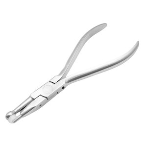 Pince manuelle orthodontique pour retirer les bandes adhésives avec grattoir à ciment réglable et tampon pour appareils dentaires, bandes molaires et pierres dentaires - Product Image 5