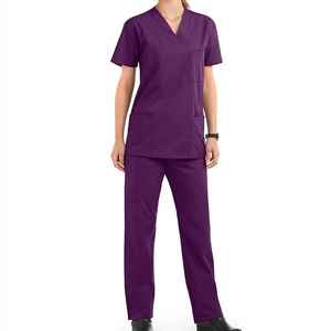 Pantalones de Trabajo de Secado Rápido con Dobladillo Elástico, Estilo Premium, Uniforme Moderno para Trabajadores de la Salud, Uniforme de Hospital - Product Image 1