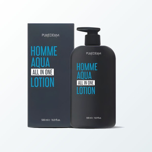 ผลิตภัณฑ์เครื่องสำอางขายส่ง Puredeom Korean K-Beauty Homme Aqua All-In-One Lotion 500 มล. 1 ชิ้น ผลิตในเกาหลี - Product Image 5