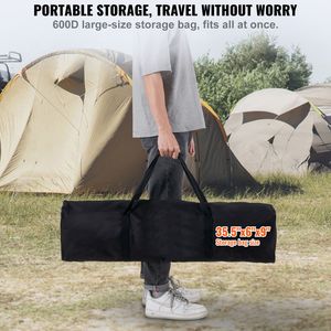 Set Professionale Portatile per Badminton da Esterno con Rete, Pali in Acciaio Regolabili in Altezza, Combo Pallavolo in PVC, Set Completo per Esterni - Product Image 5