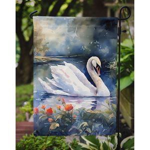 ธงสวนรูปหงส์ประดับกล่องจดหมายหลากสีสำหรับชานบ้านธงประดับสวนสำหรับเตียงดอกไม้ขนาดสวน - Product Image 3