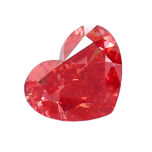 Diamant CVD cultivé en laboratoire, taille cœur brillant modifiée, rouge vif fantaisie, 3,09 carats, qualité VS1, excellente taille, certifié IGI - Product Image 6