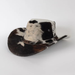 Chapeaux en cuir de vachette décontractés, imperméables, à la mode, dernier design, prix bas, matériau de haute qualité avec logo et taille personnalisés - Product Image 6