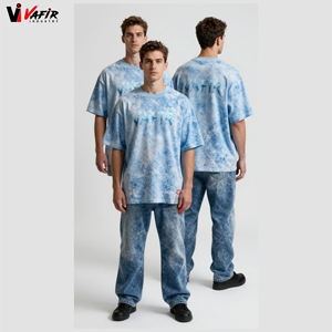 Camisetas de Cuello en V para Hombre, de la Mejor Calidad, Directo de Fábrica, Estampadas, Transpirables, 100% Algodón Jersey, Secado Rápido, Ecológicas, Tallas Grandes - Product Image 3