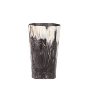 Verre à boire en corne de viking, tasse à bière ou à vin, couleur noire standard, article cadeau écologique à vendre - Product Image 4