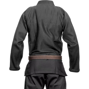 Uniforme de Karate Bordado Personalizado OEM ODM, Gi de Algodón Blanco y Negro para Niños y Adultos, Venta al Por Mayor en Pakistán - Product Image 3