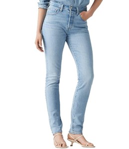 Jean droit classique en denim bleu style japonais pour femme, détails à pois déchirés, coupe moderne pour un look streetwear décontracté - Product Image 5