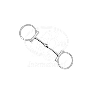 บิตเหล็กกล้าไร้สนิมแบบตะวันตก รุ่น D Ring Sweet Iron ขนาด 5.5 นิ้ว สำหรับขี่ม้า - Product Image 2