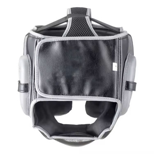 Équipements de protection fabriqués en usine en vente directe, casques de boxe en cuir de qualité supérieure, casques de protection ajustables pour la tête - Product Image 4