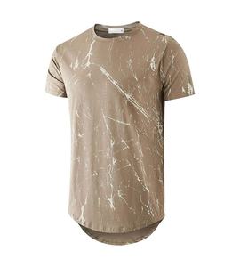 Nueva Camiseta de Moda 2026, 100% Algodón, 240gsm, Talla Estadounidense, Camiseta Lisa de Cuello Redondo, Talla Grande para Hombre - Product Image 1