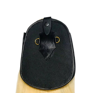 Sporran en crin de cheval à trois pompons, fait sur mesure, cousu main - Product Image 5