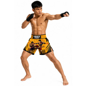 Pantalones Cortos de Boxeo Woosung de Buena Calidad en Oferta, Pantalones Cortos de Muay Thai Woosung al por Mayor, Pantalones Cortos de Entrenamiento - Product Image 6