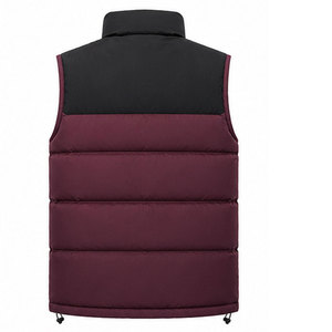 Chaleco Acolchado de Invierno sin Mangas para Hombre, Resistente al Agua, Chaqueta Térmica con Impresión de Logotipo Personalizado de Alta Calidad, Venta al Por Mayor - Product Image 2