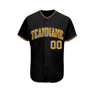 Camiseta de Béisbol 100% Poliéster Personalizada para Equipo de Softbol, Logotipo Personalizado, Diseño Transpirable de Manga Corta, Internacional - Product Image 2