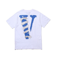Camisetas de Hombre de Manga Corta con Cuello Redondo de Alta Calidad, 100% Algodón, Corte Regular, Transpirables, Tejido de Lona Ecológico de 200 g/m²