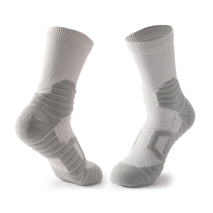 <b>Running</b> and Football <b>Socks</b> Thick Cushion Mid Extra Comfortable for Athletic Sports Tube Bottom with Terry Compression ODM - Product Image 2