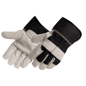 Gants de travail en cuir de chèvre Gun Palm, robustes, doux et confortables, pour la protection personnelle, durables, pour le jardinage - Product Image 1