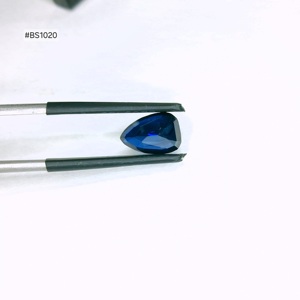 Nouvel arrivage Saphir bleu africain chauffé, forme poire, pièce unique, 2,53 ct, pierre précieuse en vrac, couleur bleu profond, aspect naturel, pour la joaillerie - Product Image 4