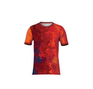 T-shirt décontracté en polyester 100 % sublimé pour le sport, tricoté, anti-humidité, doux et confortable, idéal pour l'entraînement, la course et les uniformes d'équipe - Product Image 5