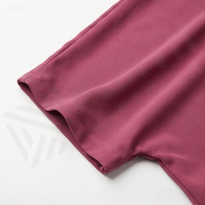 Abaya musulmane pour femmes de haute qualité, vente en gros, couleur personnalisée, nouvelle mode, robe islamique traditionnelle, polyester léger - Product Image 5