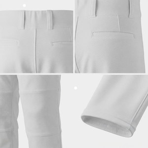Pantalon de baseball 100 % polyester style professionnel avec logo personnalisé pour l'industrie du couture, service OEM, prix de gros, pantalon de sport léger - Product Image 4