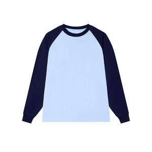 Camiseta Raglán Premium Ligera y Transpirable para Deportes, Fitness y Uso Casual, Fábrica de Ropa OEM ODM, Camiseta Raglán de Algodón Personalizada - Product Image 1