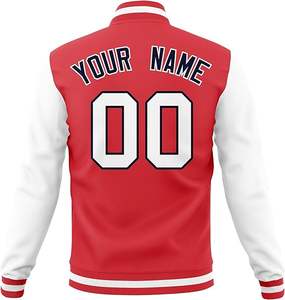 Chaquetas Deportivas Ligeras para Hombre y Mujer, Chaqueta Casual con Botones, Chaqueta Universitaria Deportiva, Chaqueta de Equipo Escolar de Béisbol, Venta al Por Mayor - Product Image 3