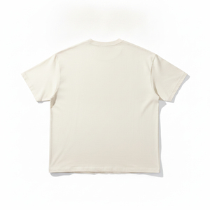 Camiseta Oversize de Punto Grueso de Lujo Sostenible Sin Marca con Estampado Ecológico Anti-UV Premium Estilo Hip Hop Holgada - Product Image 2