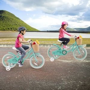 Bicicletta per Bambini da 16 Pollici con Rotelle, Manubrio e Sella Regolabili - Product Image 5