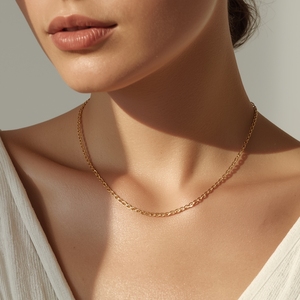 18K Solid Gold Cuban Link <b>Necklace</b> Real Gold Chain Luxury <b>Statement</b> Jewelry High Quality Custom OEM Gold Jewelry - Product Image 6