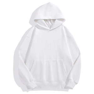 Sweat-shirt unisexe à capuche coupe classique 420 grammes, personnalisable avec logo, en coton, épaules tombantes, pour homme, hiver - Product Image 2