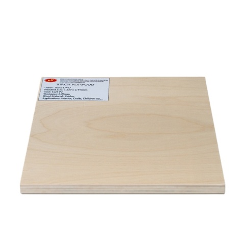 Vietnam Factory's Best Quality 0.26-0.45mm Thick CC Grade Birch Plywood Long-Lasting for Bedroom Bathroom Reusable Living Room