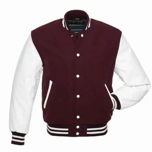 Chaqueta Universitaria de Béisbol Personalizada en Oferta, Chaqueta Varsity para Hombre con Cuello Marinero Personalizado - Product Image 1