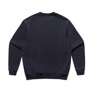 Men's Heavyweight Fleece Boxy Fit Oversized Crew Neck <b>Jumper</b> for Y2K Vintage Streetwear Style Sweatshirt - Product Image 3