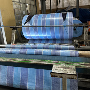 Lona de Polietileno de Alta Resistencia con Diseño a Rayas, Gran Durabilidad, Gran Capacidad, Colores Opcionales, Tamaños Opcionales, Lona de PE - Product Image 1