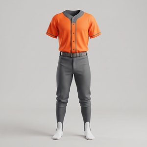 Tenue de baseball d'hiver robuste et respirante à manches courtes, kit d'équipe renforcé conforme aux normes de ligue - Product Image 3