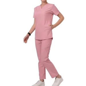 Washable quick dry trending demanding Medical <b>Scrub</b> <b>Set</b> anti shrink top trending anti pilling latest version Medical <b>Scrub</b> <b>Set</b> - Product Image 4