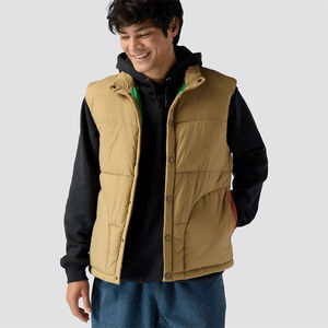 2026 Veste sans manches matelassée en polaire de qualité, style mode, pour l'hiver, compressible, col montant, streetwear - Product Image 1