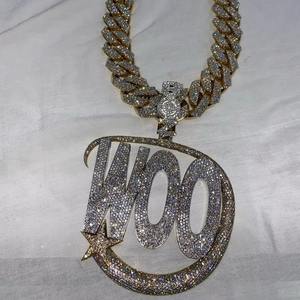 Abalorios de Plata de Ley Chapados en Oro con Diamantes de Imitación Infinitos, Elegancia Escarchada con Diseño de Letras y Diamantes de Imitación para Fiestas - Product Image 4