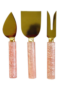 Cuchillo para Queso de Acero Inoxidable de Diseño Novedoso, Cuchillo para Queso de Resina, Cuchillo para Queso MOP, Cuchillo para Queso de Madera a Precio de Fábrica al por Mayor - Product Image 2