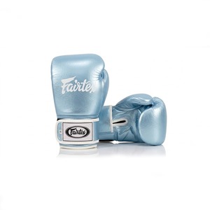 Guantes de Boxeo Fairtex a Precio Económico, Color Azul Claro, Cuero PU, Cierre de Velcro, Transpirables, Talla Adulto, para Gimnasio, Sparring, Personalizables - Product Image 1