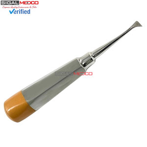 Extraction dentaire Cryer en acier inoxydable allemand, couleur or, à pointe angulaire, manche creux, pour luxation des dents - Product Image 6