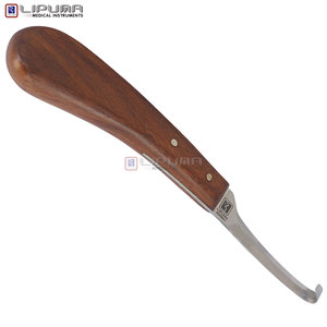 Cuchillo para Pezuñas LIPUMA EDGELINE FARRIER, Herramientas Equinas, Bainbridge, Hoja Estrecha de Doble Filo, Cuchillo para Pezuñas de Calidad Superior para Profesionales - Product Image 1