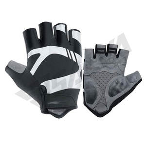 ถุงมือขี่จักรยานแบบครึ่งนิ้วสำหรับกีฬากลางแจ้ง ป้องกันการลื่น ดูดซับแรงกระแทก สำหรับผู้ชายและผู้หญิง - Product Image 2