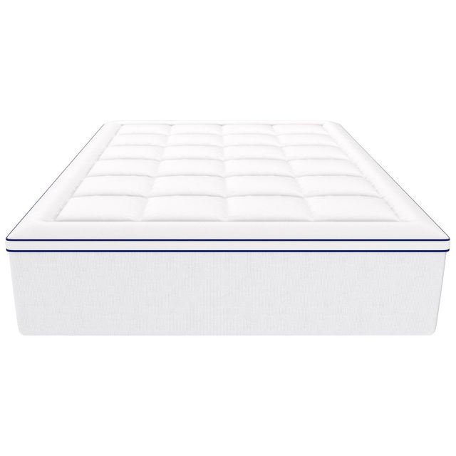 Queen Size 4 Thickness Ergonomically Designed Memory Foam Mattress Topper Detachable Washable Fiber Fill Pressure Relief Model